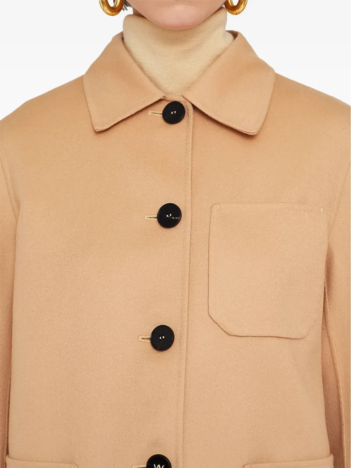 Jil Sander カシミヤ シャツジャケット - 画像4