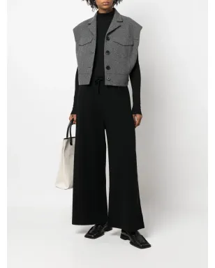 Jil Sander ワイドレッグニットパンツ - サムネイル2