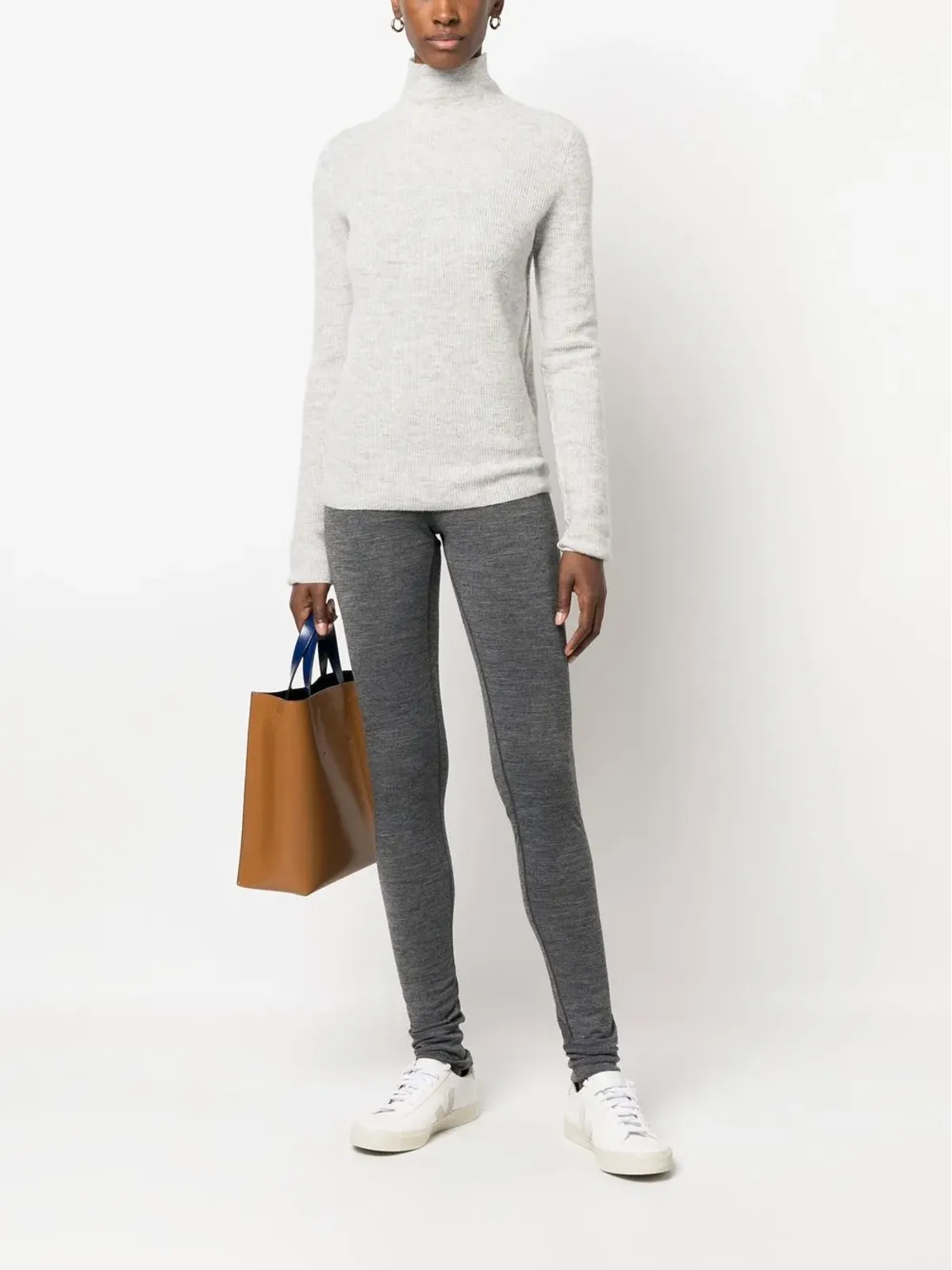 Jil Sander メランジエフェクト レギンス - 画像2