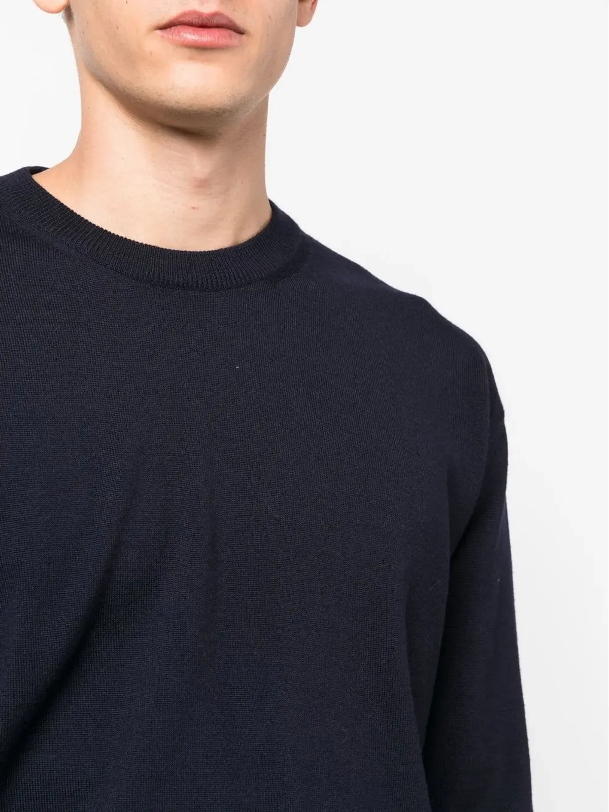 Jil Sander 細編みウールセーター - 画像5