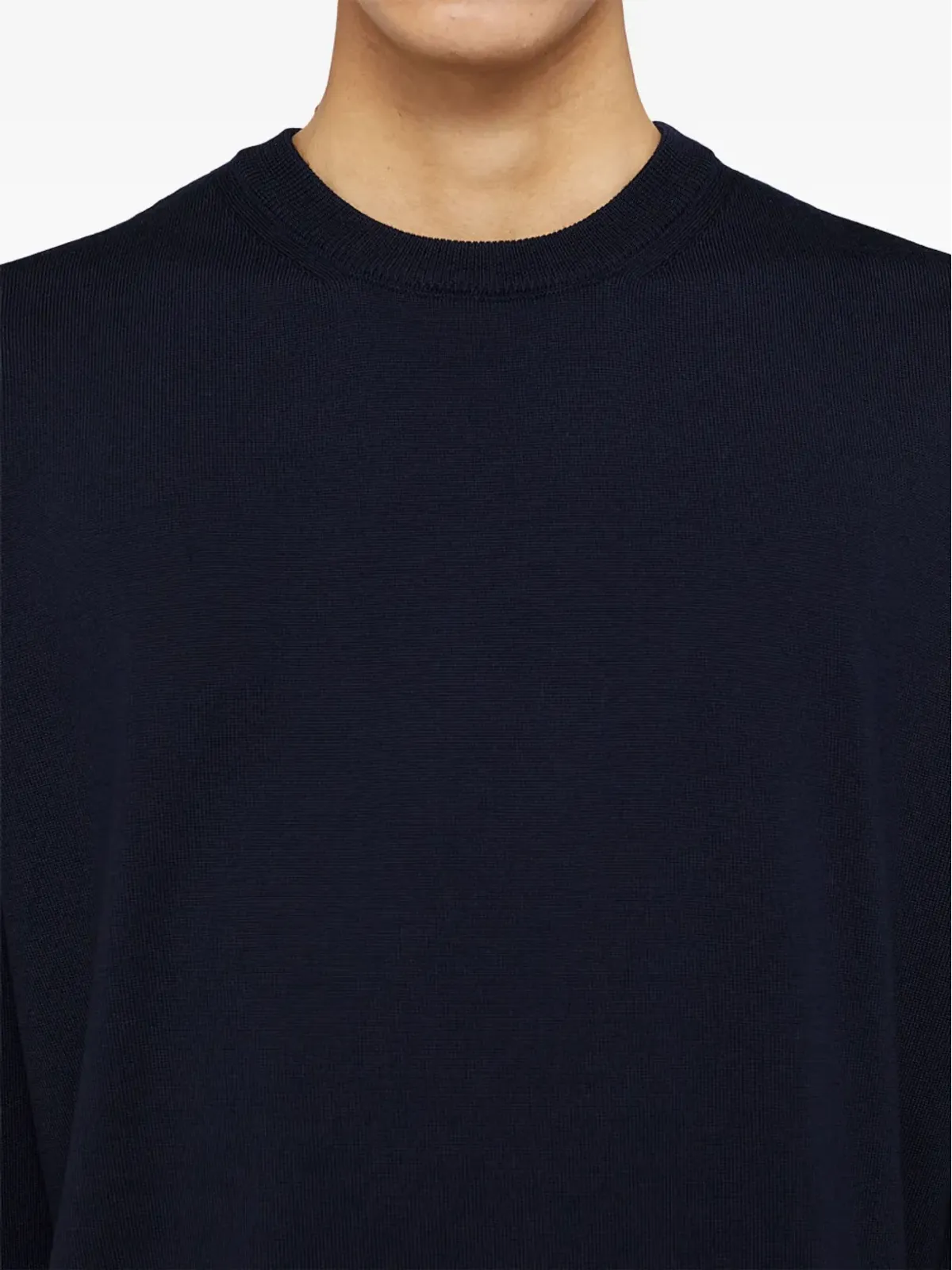 Jil Sander 細編みウールセーター - 画像3