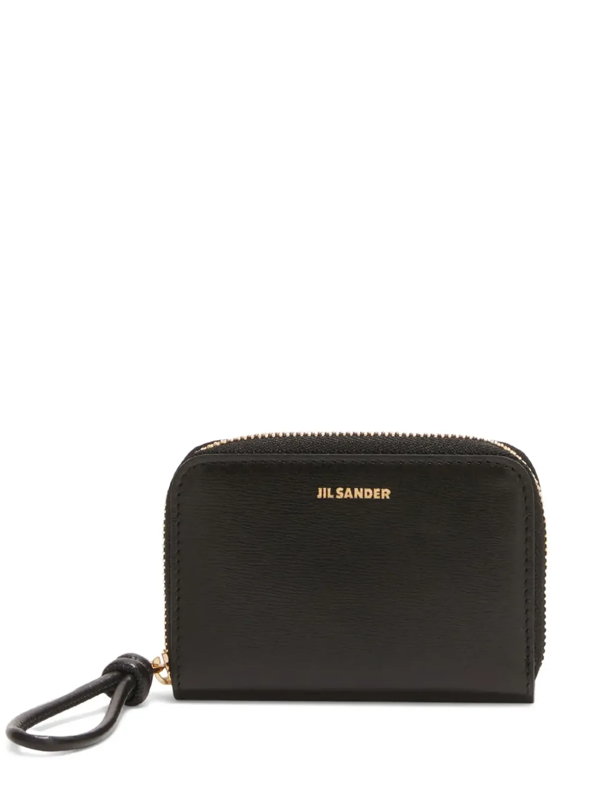 Jil Sander ロゴプレート付きジップアップパース - 画像1
