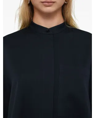 Jil Sander カラーなしボタンフロントシャツ - ブルー - サムネイル4