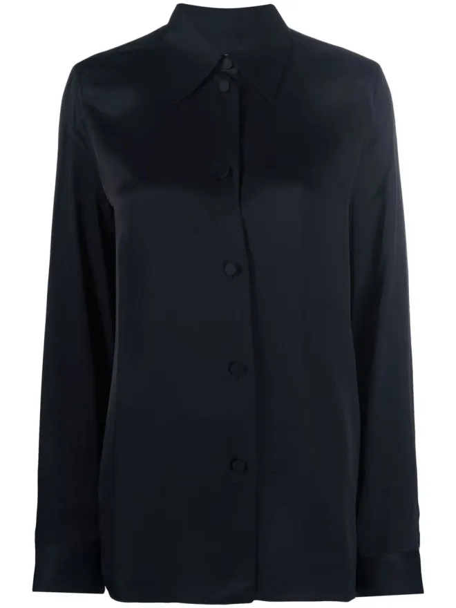 Jil Sander Jil Sander クラシックカラー ボタン付きブラウスの商品画像