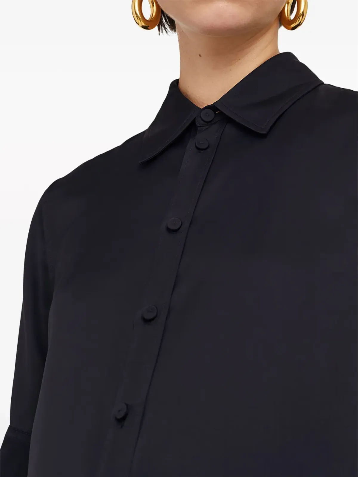 Jil Sander 半袖ミディ丈シャツドレス - 画像2