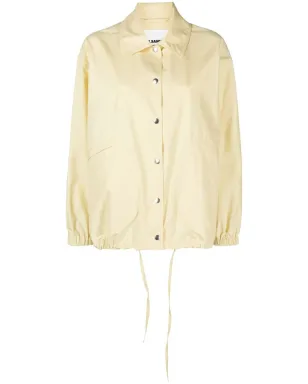 Jil Sander ロゴプリント シャツジャケット - Yellow - サムネイル1