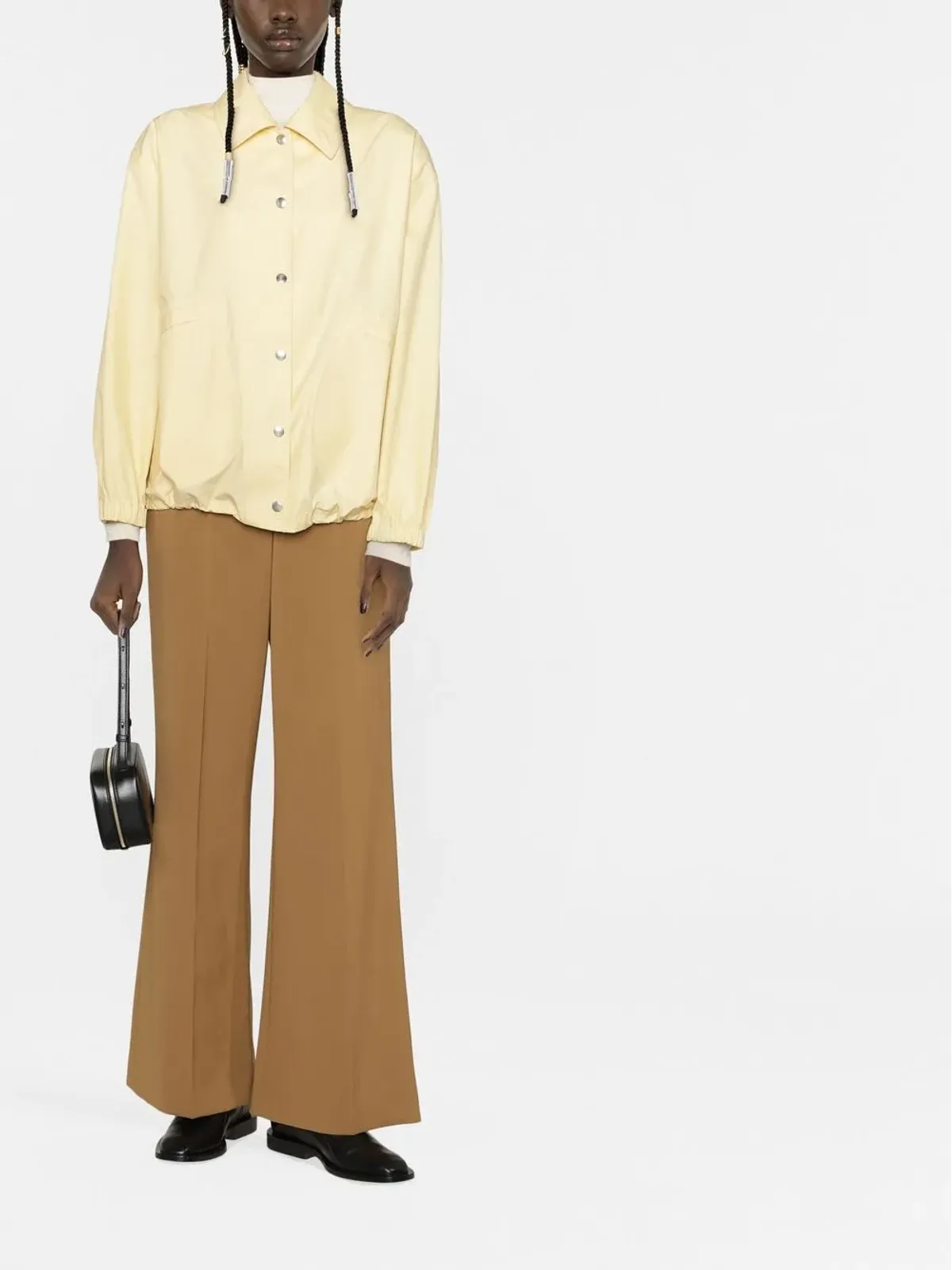 Jil Sander ロゴプリント シャツジャケット - Yellow - 画像2
