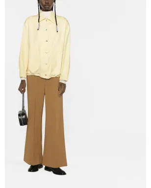 Jil Sander ロゴプリント シャツジャケット - Yellow - サムネイル2