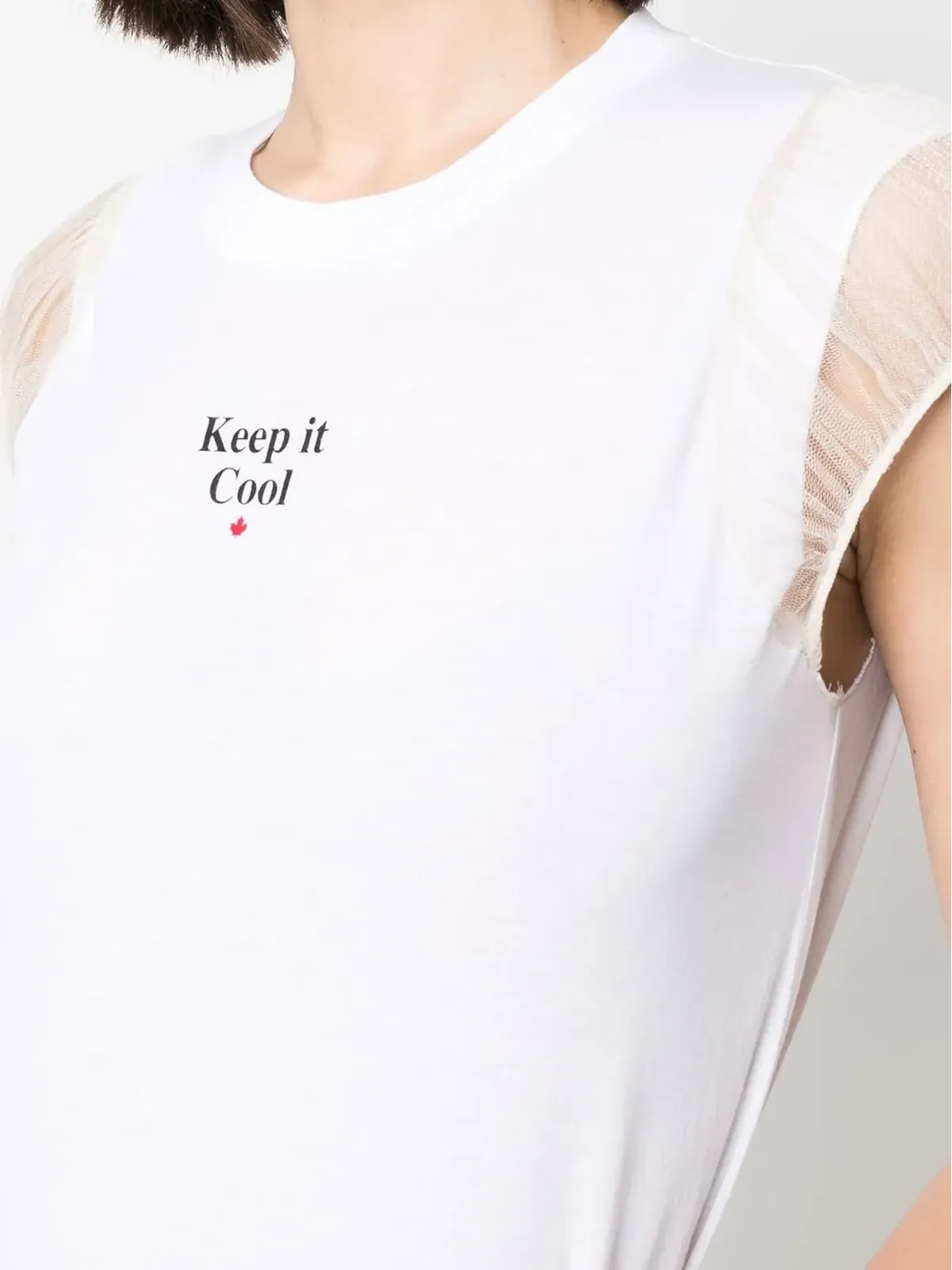 DSQUARED2 スローガンプリントTシャツ - 画像5