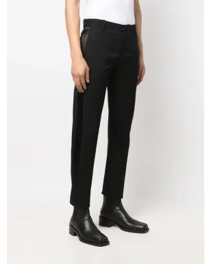 Alexander McQueen - サイドパネル付き テーラードパンツ（ブラック） - サムネイル3