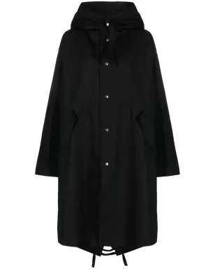 Jil Sander ロゴプリント コットンコート - サムネイル1