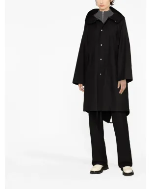 Jil Sander ロゴプリント コットンコート - サムネイル3