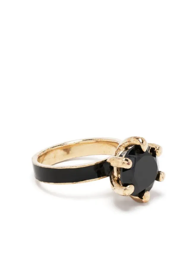 BEATRIZ PALACIOS BEATRIZ PALACIOS Mourning onyx リングの商品画像