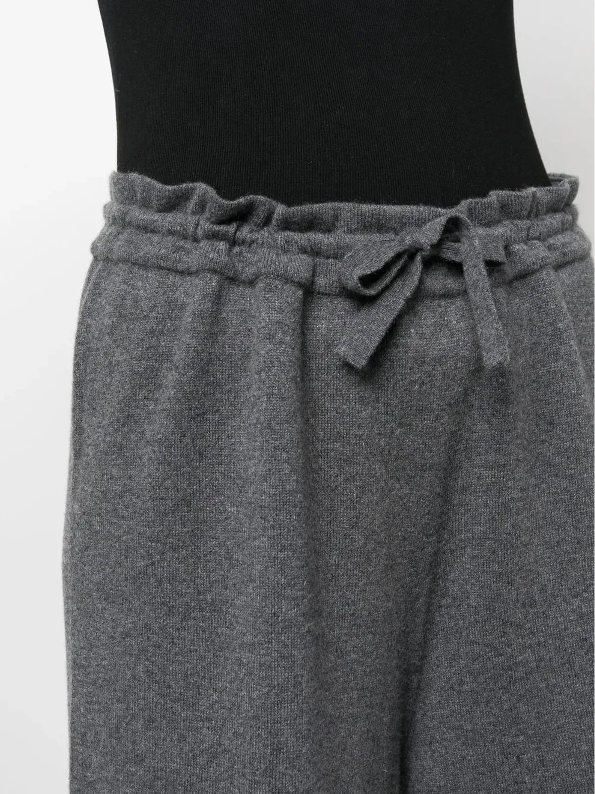 Jil Sander ドローストリングウエスト カシミアパンツ - 画像5
