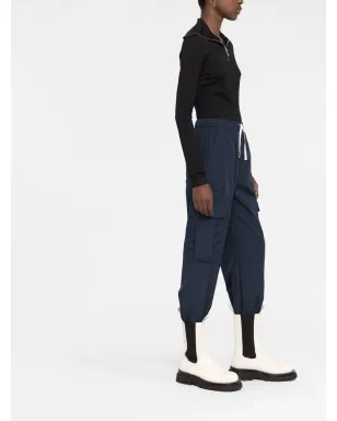 Jil Sander ロゴプリント ロールネック ニットトップ - サムネイル4