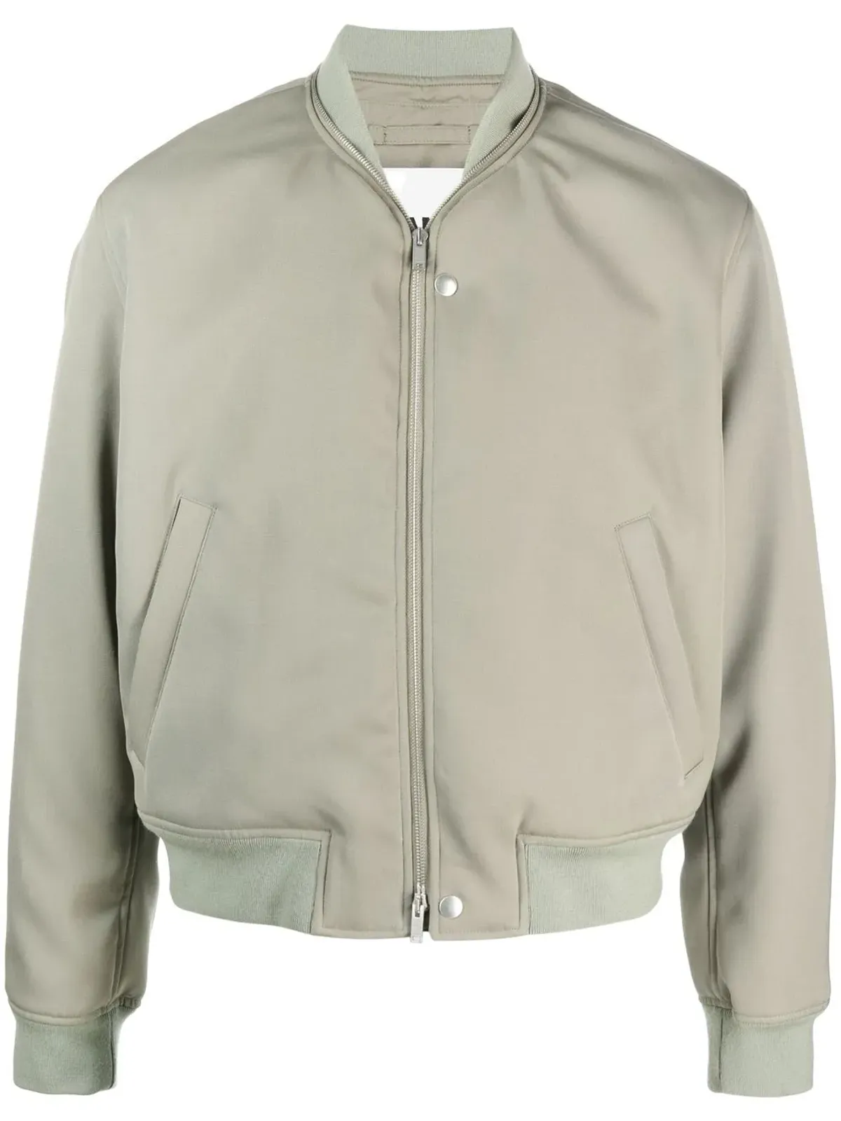 Jil Sander ジップファスナー付きボンバー ジャケット - 画像1