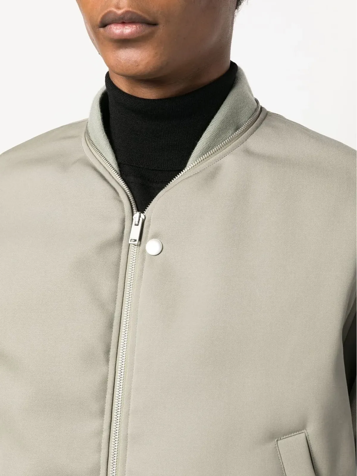 Jil Sander ジップファスナー付きボンバー ジャケット - 画像5