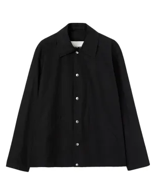 Jil Sander ロゴプリント コットンポプリン シャツジャケット - サムネイル1