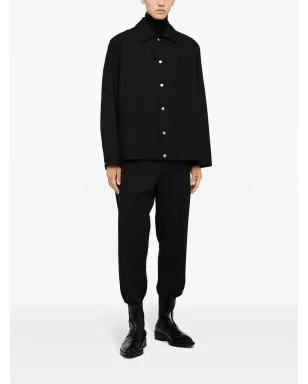 Jil Sander ロゴプリント コットンポプリン シャツジャケット - サムネイル2