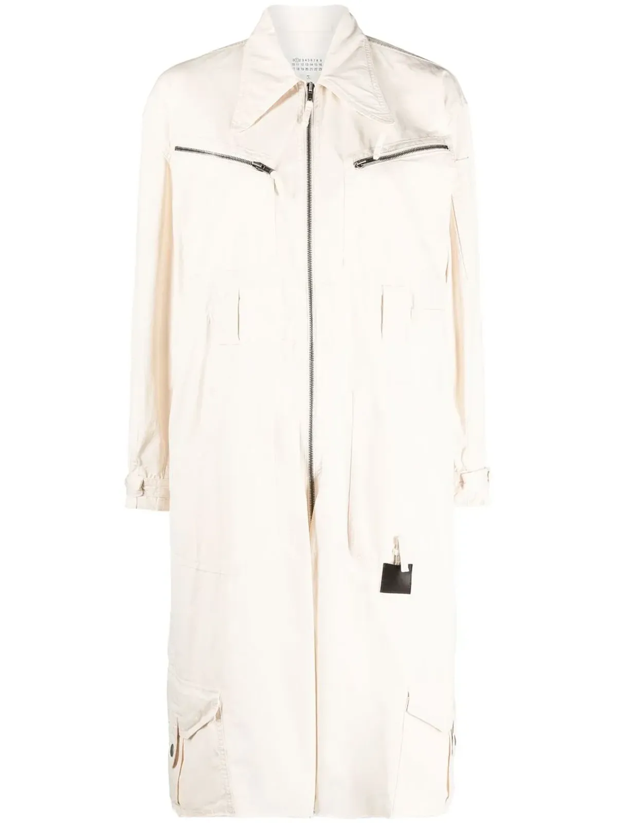 Maison Margiela ポケットディテール膝丈プレイスーツ - 画像1