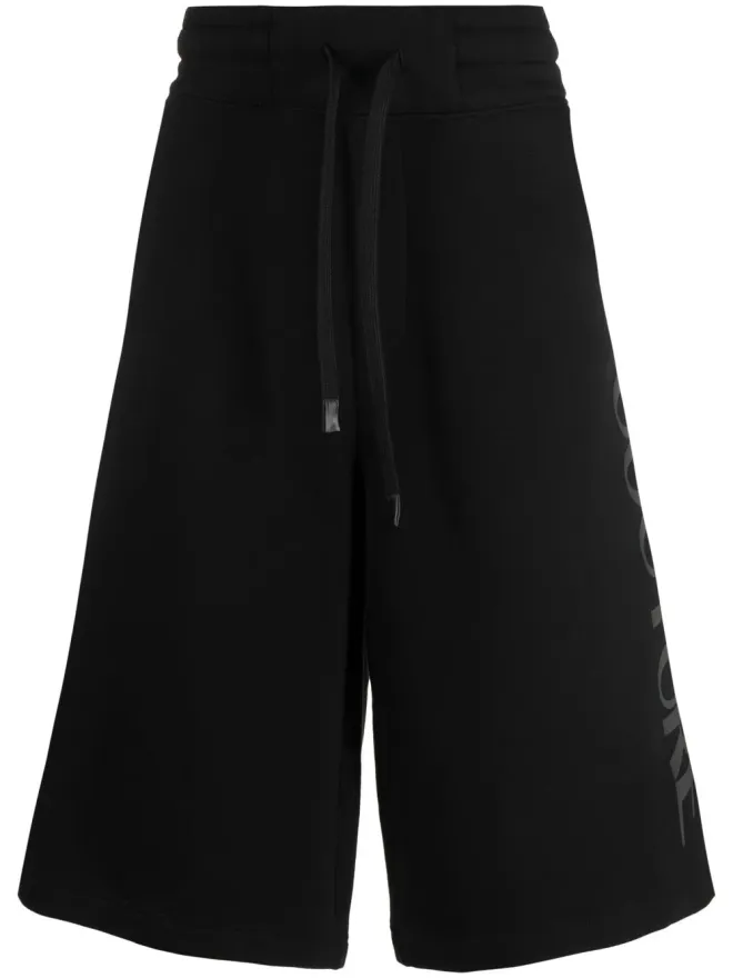 Versace Jeans Couture Versace Jeans Couture ロゴプリントショートパンツの商品画像