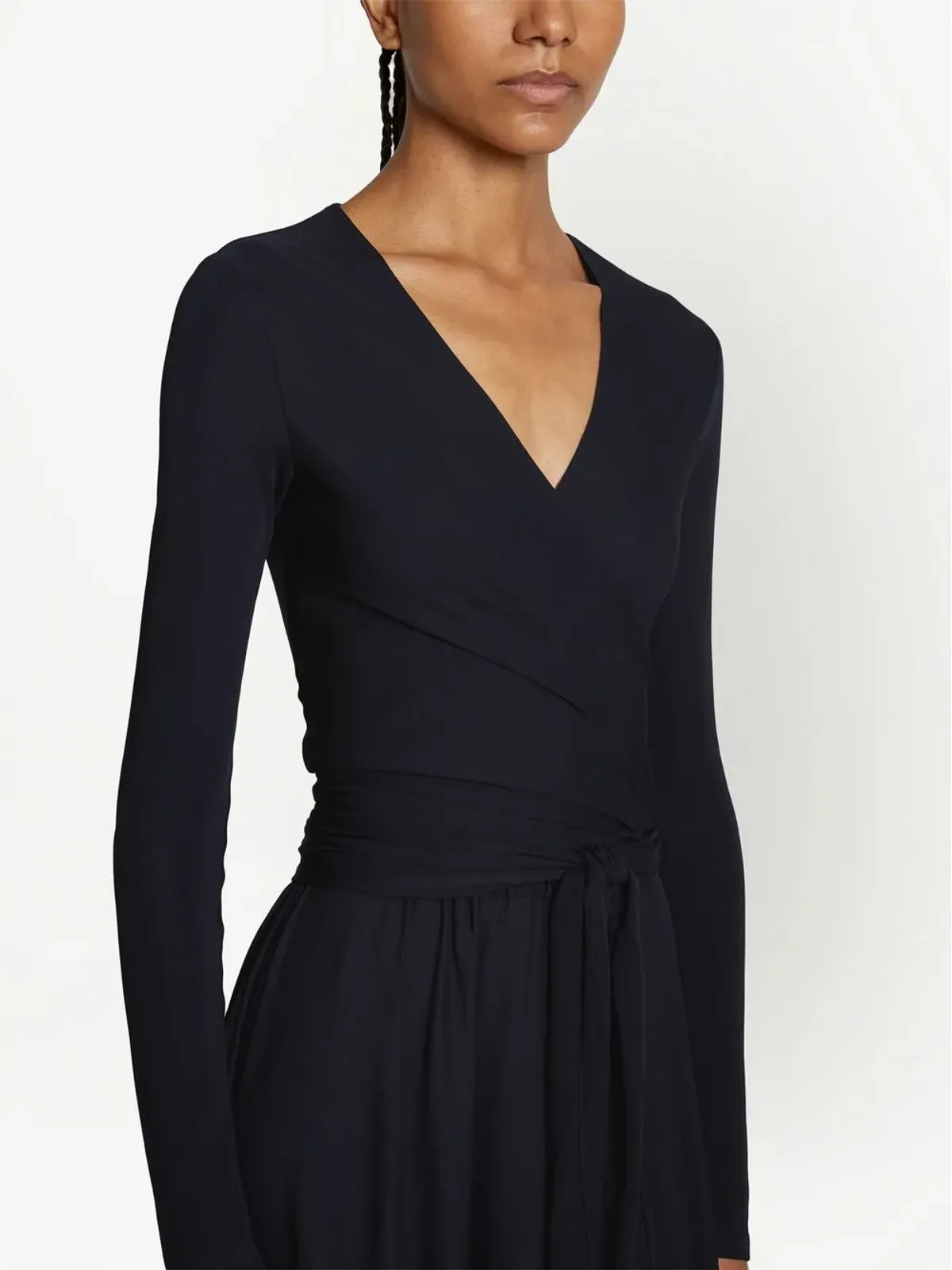Proenza Schouler White Label ノットディテールVネック ドレス - 画像5