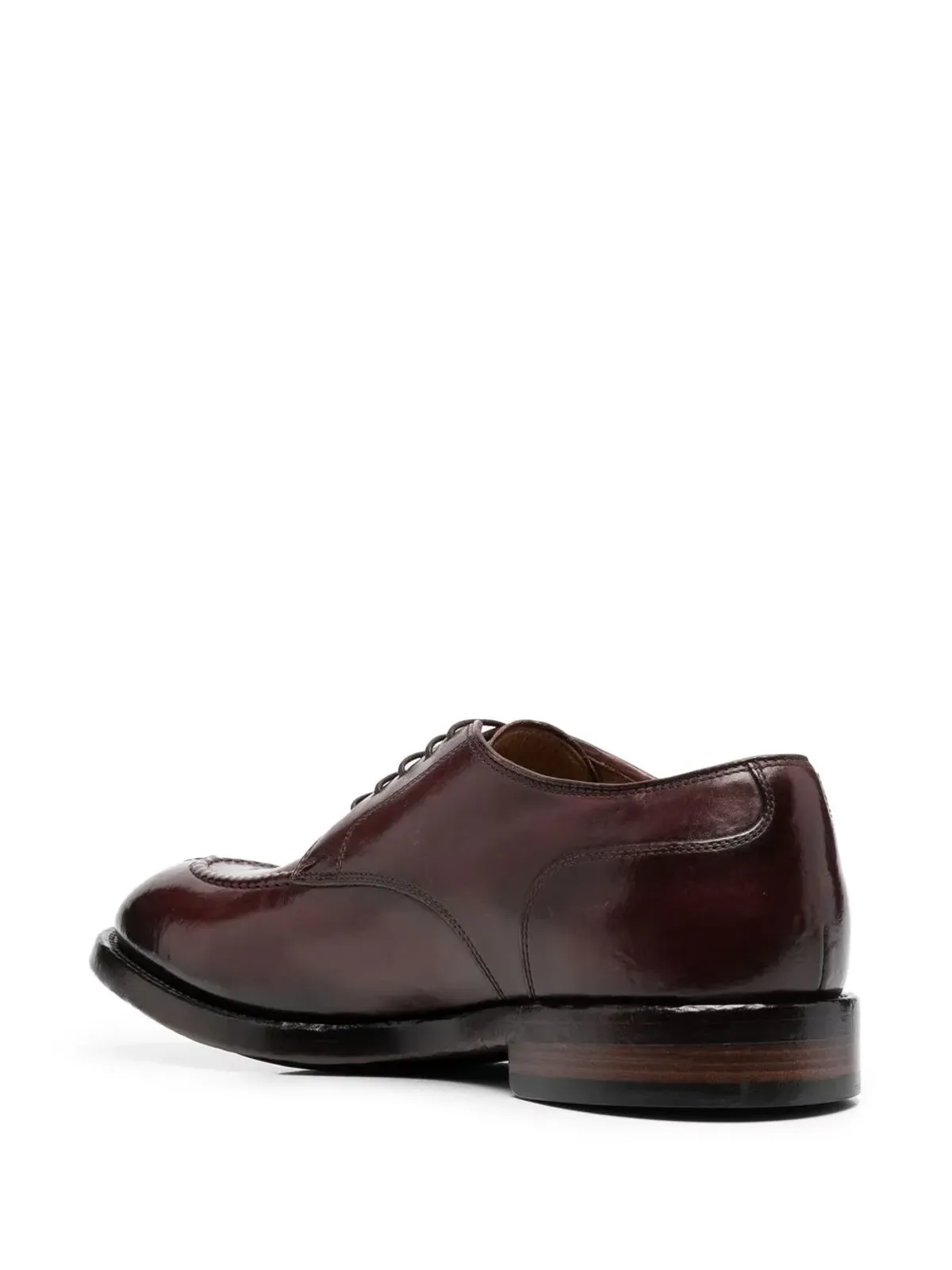 Officine Creative レースアップ レザー ダービーシューズ - レッド - 画像3