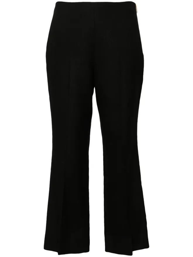 Gucci Gucci ダーツディテール クロップドパンツ - ブラックの商品画像