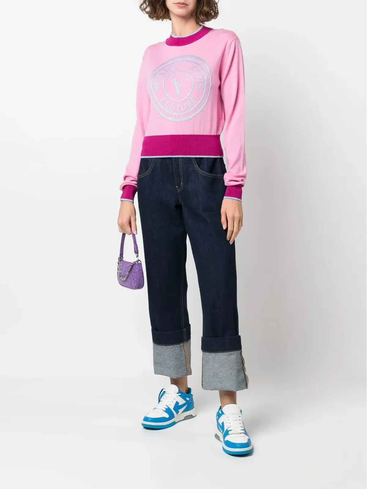 Versace Jeans Couture ロゴプリント ジャンパー - 画像2