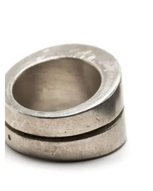 Parts of Four Crevice silver ring - サムネイル3
