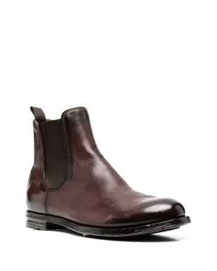 Officine Creative アナトミアレザー チェルシーブーツ ブラウン - サムネイル2