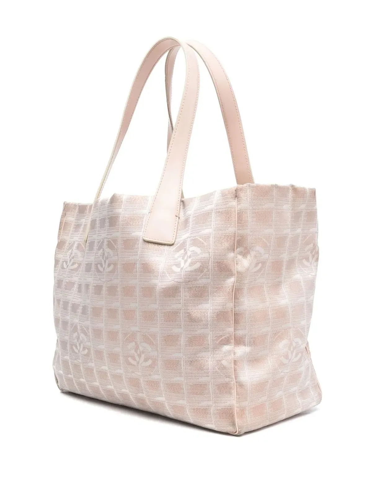CHANEL Pre-Owned 2004 CC Travel Line tote bag - Neutrals - 画像3
