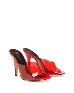 Giuseppe Zanotti Earthshine Plexy サンダル - レッド - サムネイル2