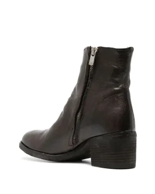 Officine Creative Denner ブロックヒール レザー ブーツ - サムネイル3