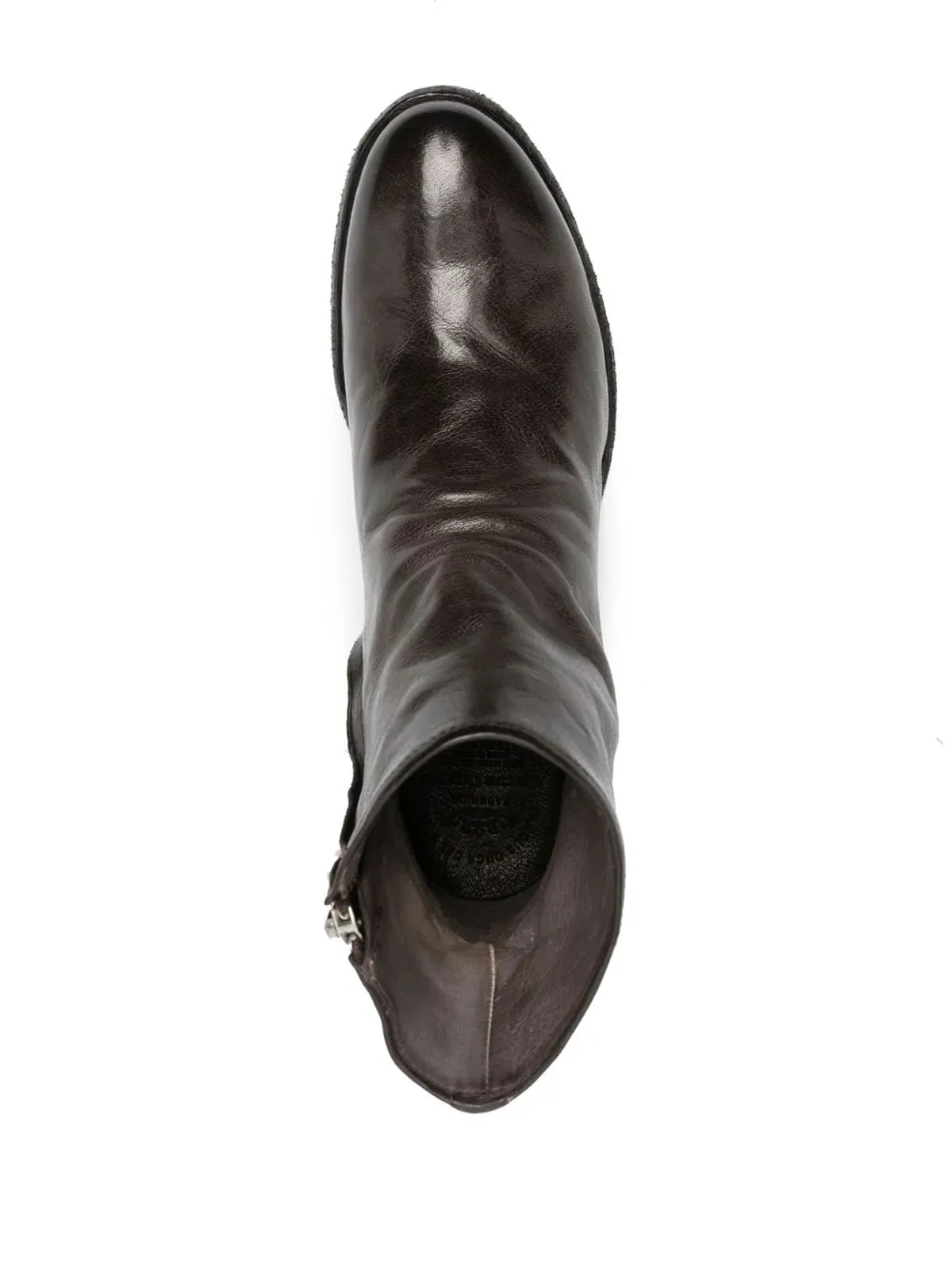 Officine Creative Denner ブロックヒール レザー ブーツ - 画像4