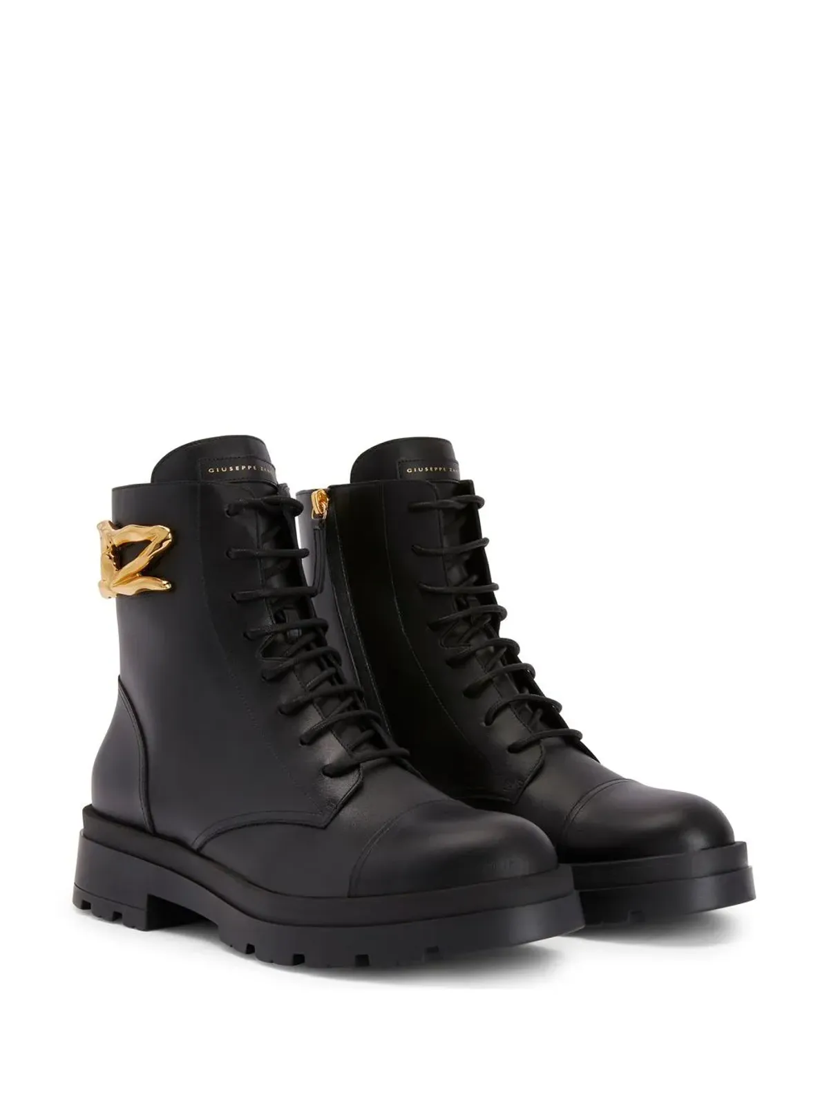 Giuseppe Zanotti Harlock Zali バイカーブーツ - 画像2