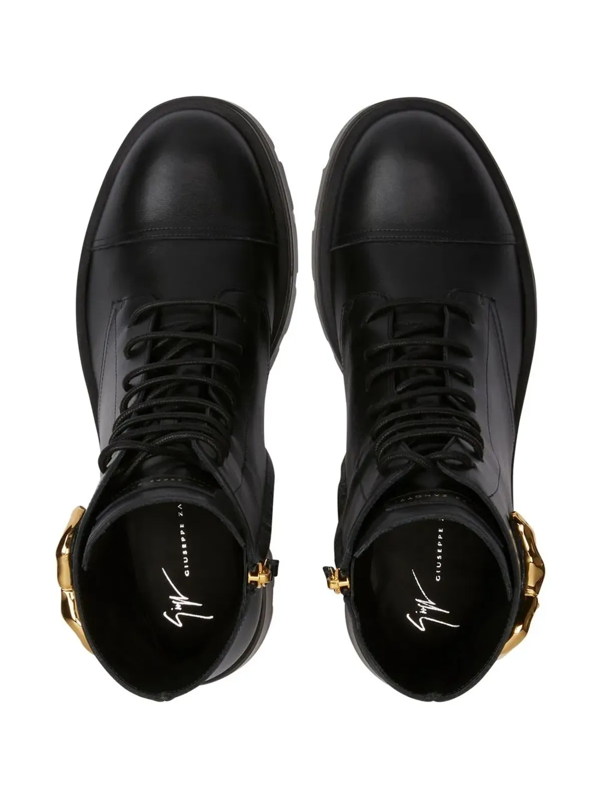 Giuseppe Zanotti Harlock Zali バイカーブーツ - 画像4