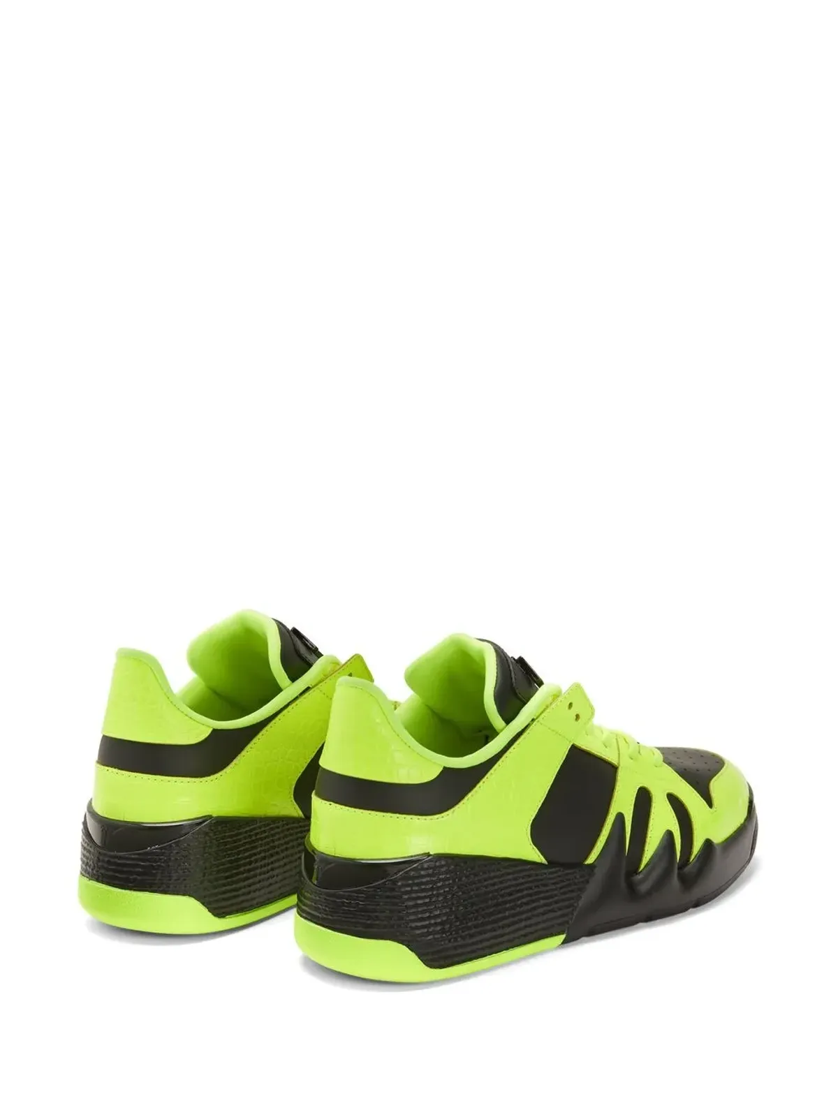 Giuseppe Zanotti タロン カラーブロック スニーカー - 画像3