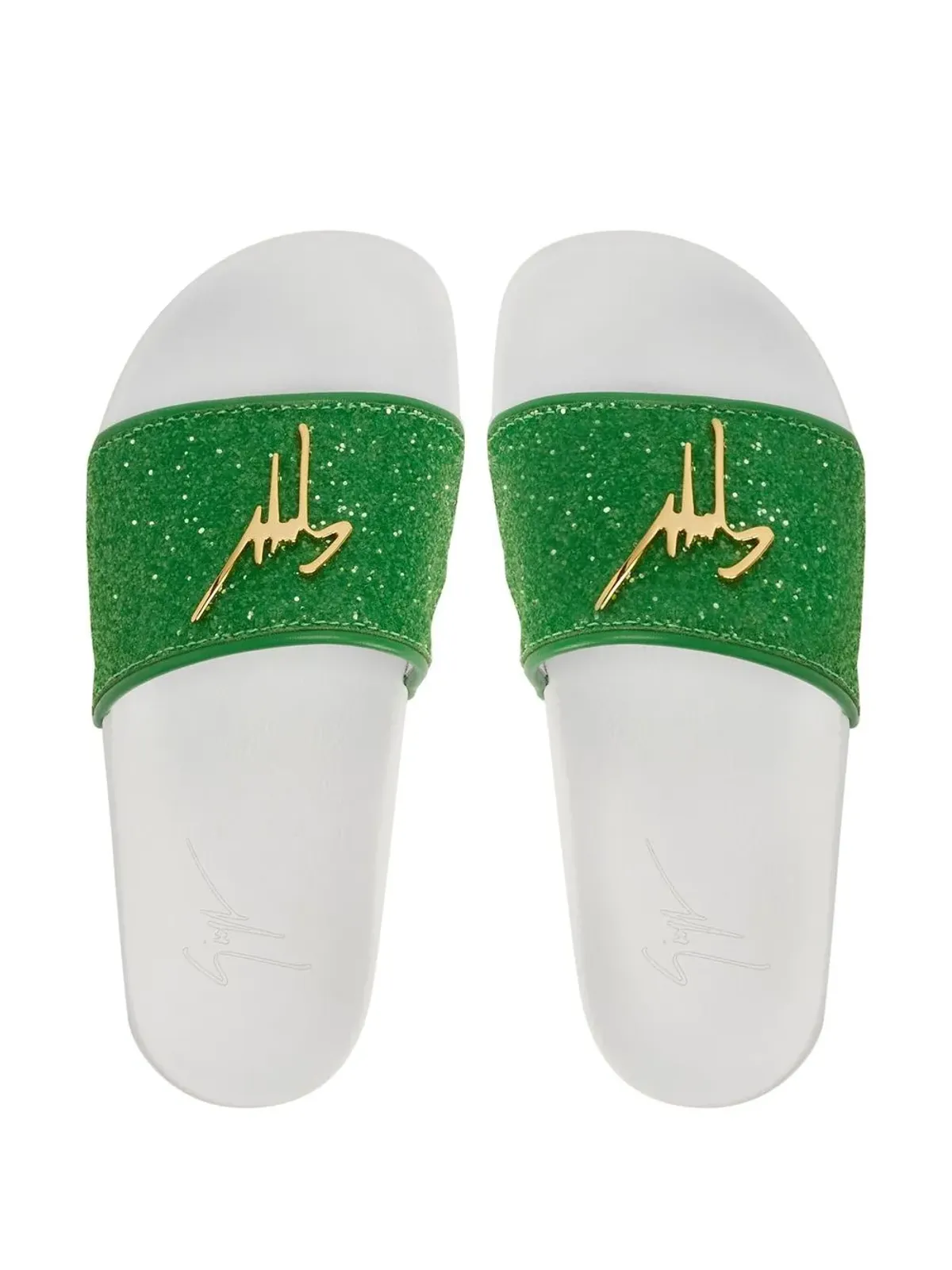 Giuseppe Zanotti ブレット グリッター・スライド - 画像4