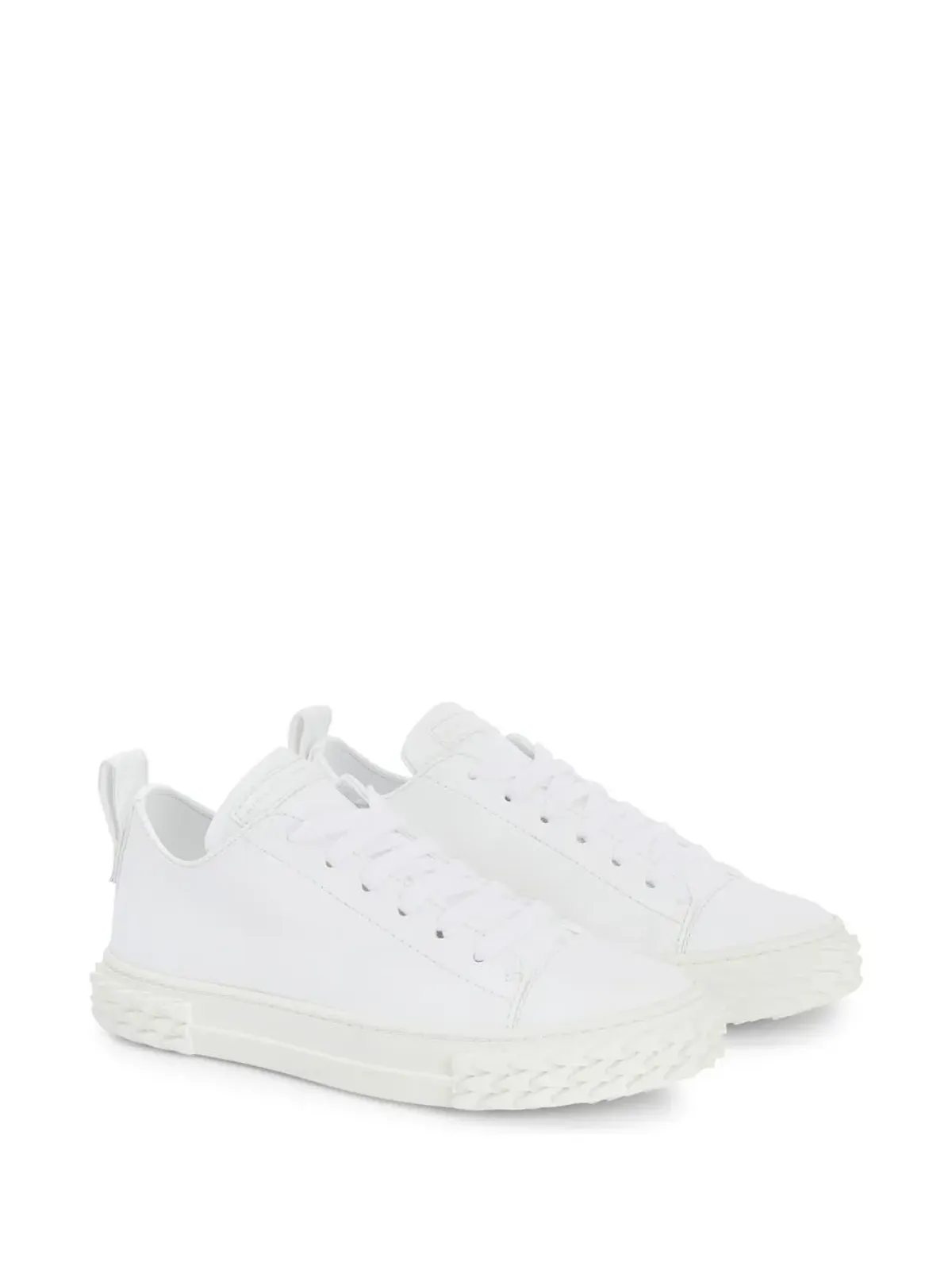 Giuseppe Zanotti Ecoblabber レザー ロー・トップ スニーカー - 画像2