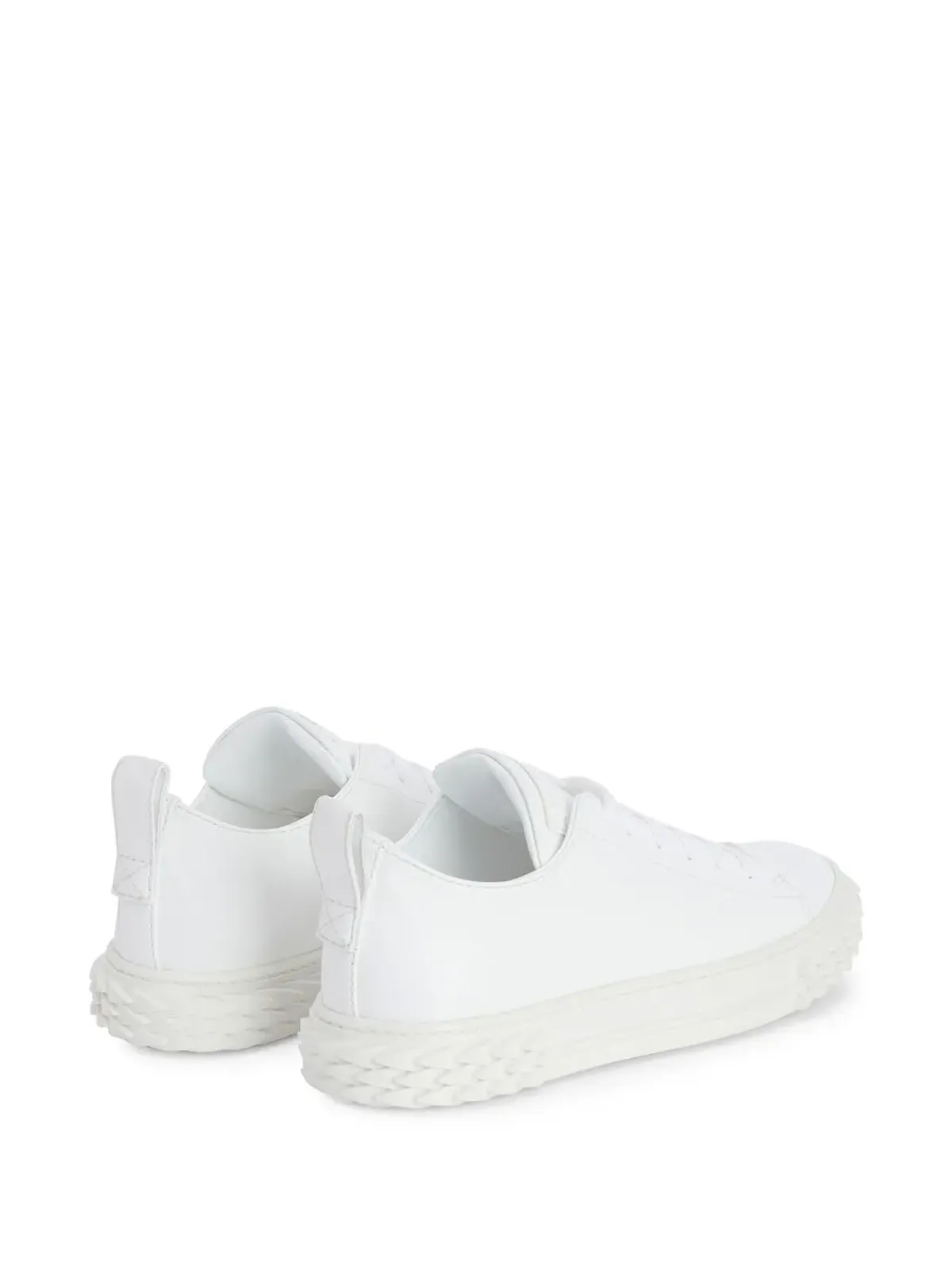 Giuseppe Zanotti Ecoblabber レザー ロー・トップ スニーカー - 画像3