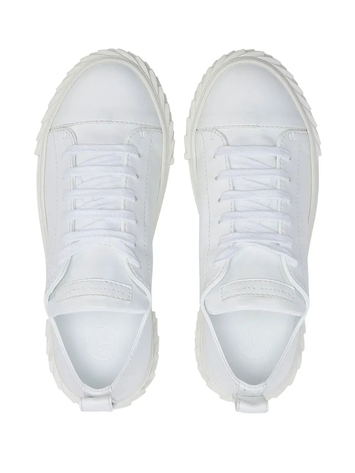 Giuseppe Zanotti Ecoblabber レザー ロー・トップ スニーカー - 画像4