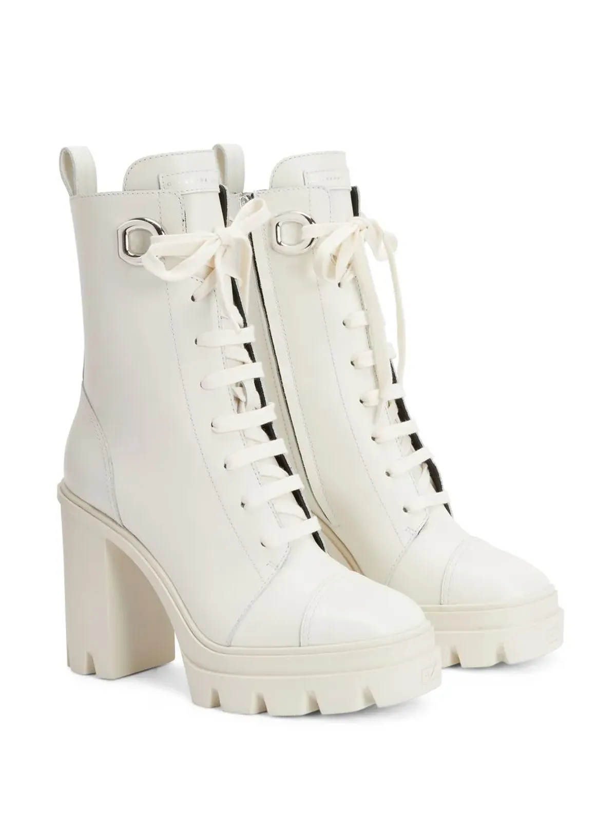 Giuseppe Zanotti Cubalibre ブーツ（ホワイト） - 画像2