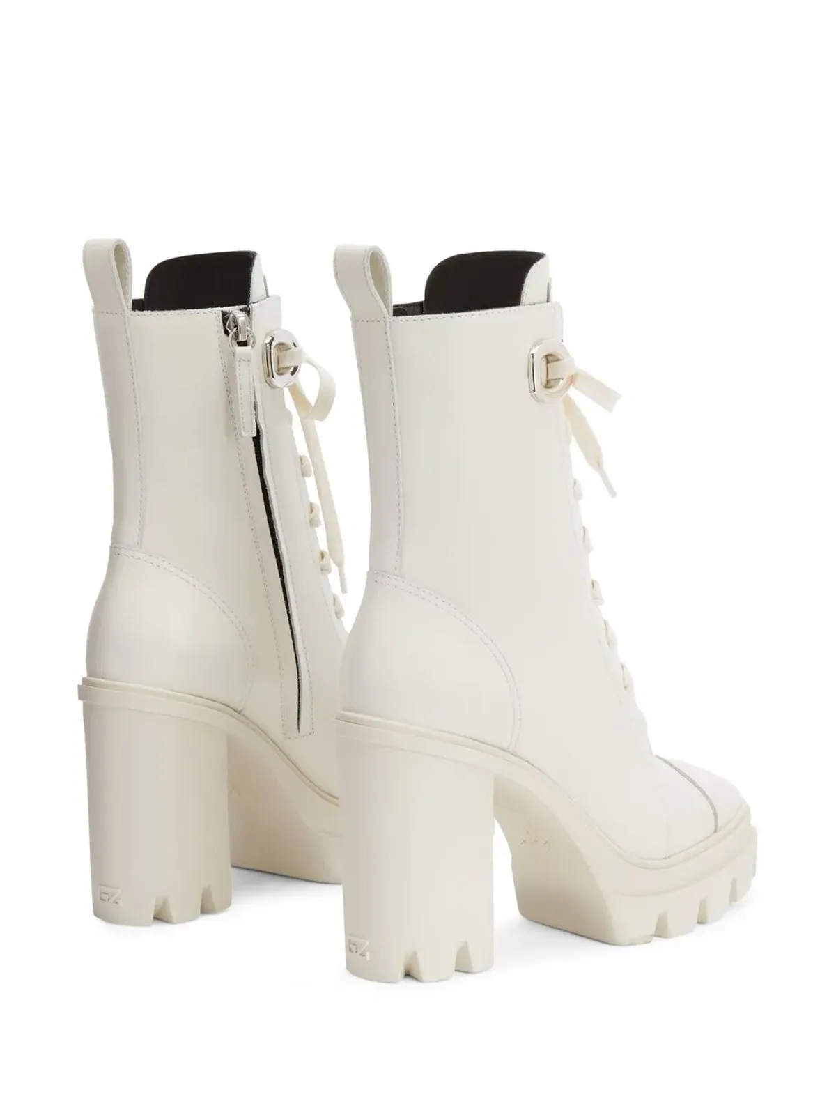 Giuseppe Zanotti Cubalibre ブーツ（ホワイト） - 画像3