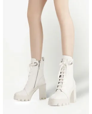 Giuseppe Zanotti Cubalibre ブーツ（ホワイト） - サムネイル4