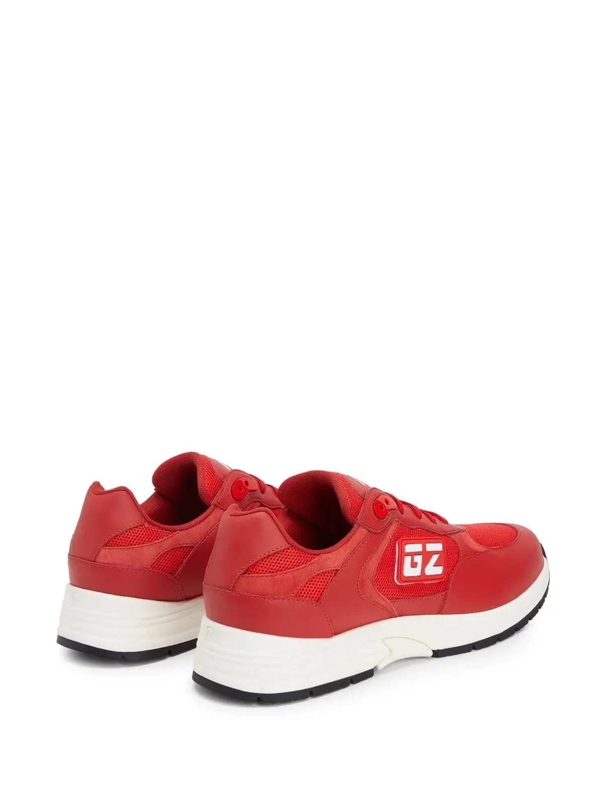 Giuseppe Zanotti GZ Runner レースアップ ローカットスニーカー - レッド - 画像3