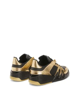 Giuseppe Zanotti パネルドメタリックスニーカー - サムネイル3