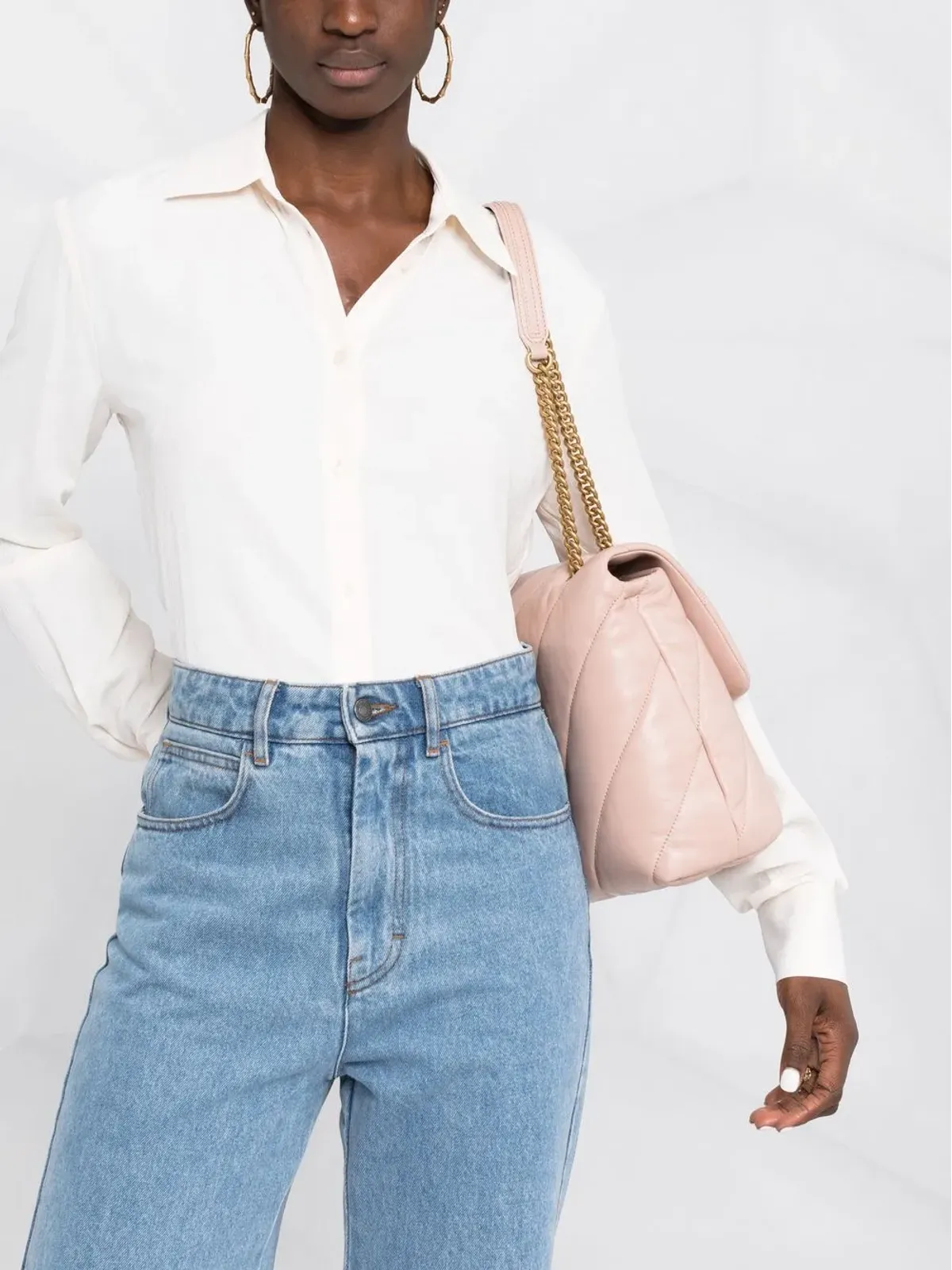 PINKO button-up long-sleeve shirt - 画像5
