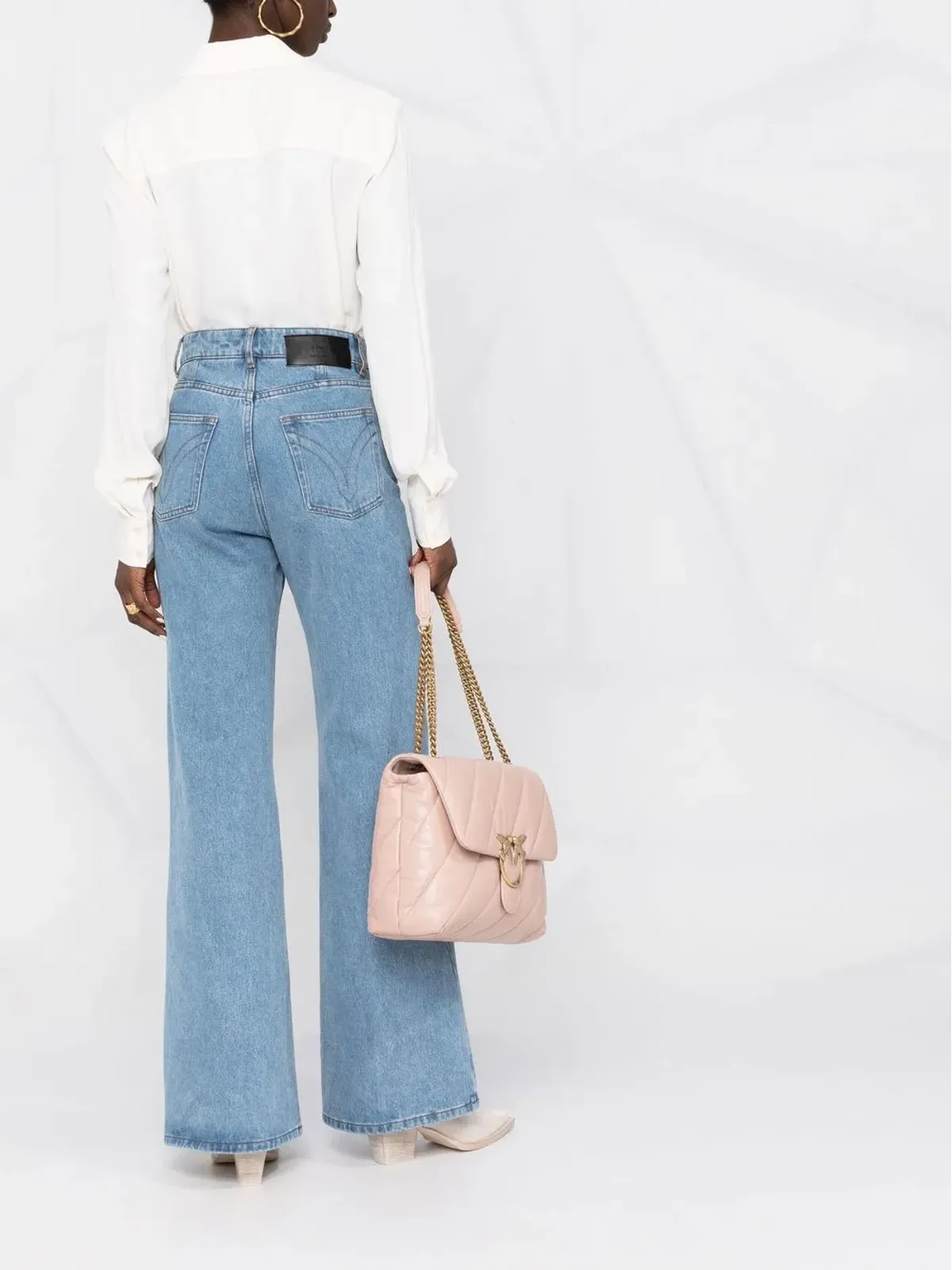 PINKO button-up long-sleeve shirt - 画像4