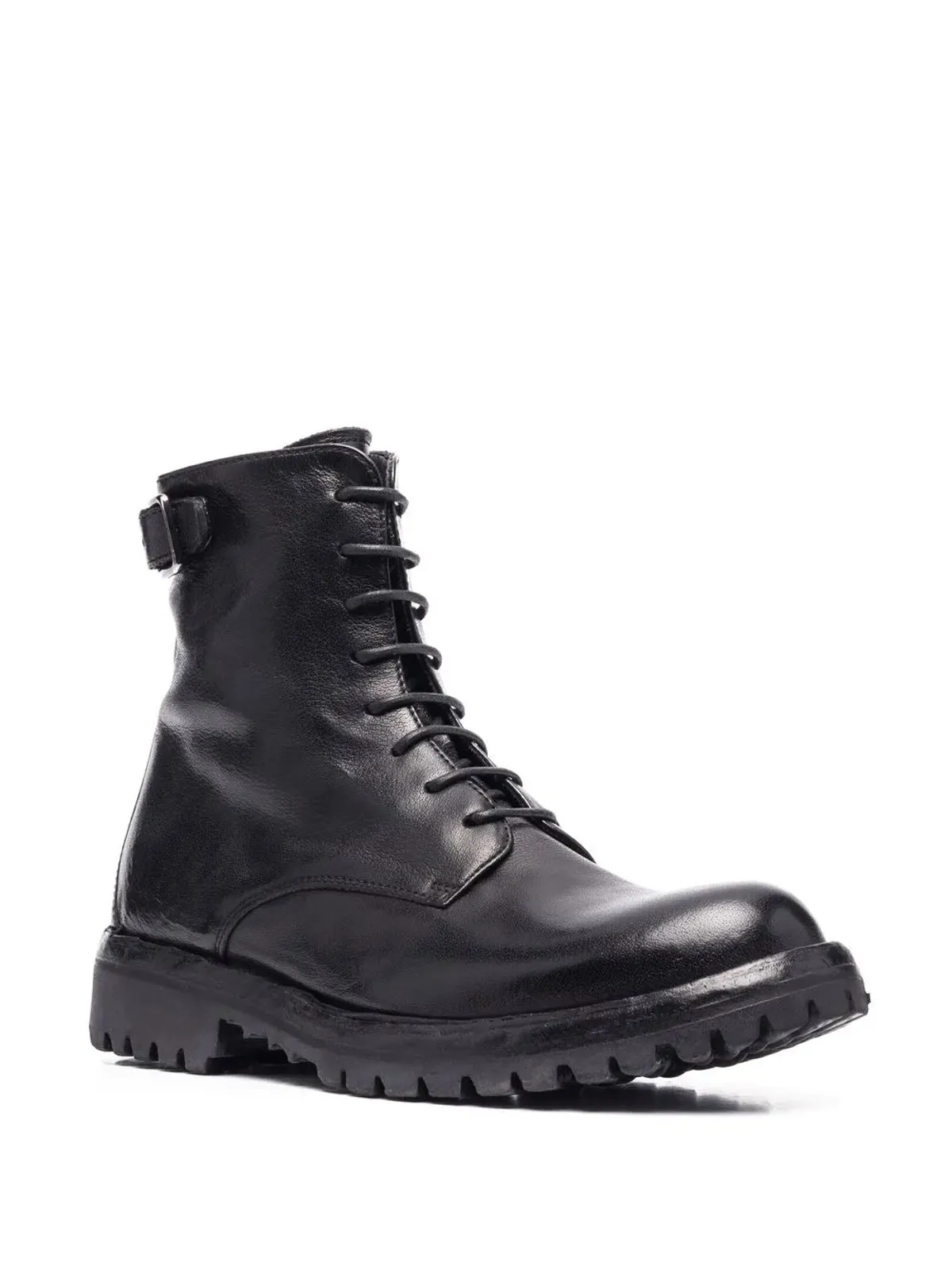 Officine Creative ロライン レースアップブーツ ブラック - 画像2